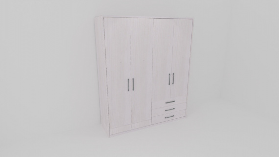 Sestava skříně AIDA 1+2+rám 185cm - jen osobní odběr