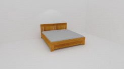 Dvoulůžko VARIO s lamelovými rošty - 200 x 180 cm - jen osobní odběr