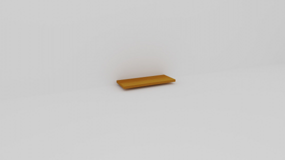 Police závěsná AURA š. 60 cm - jen osobní odběr