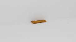 Police závěsná AURA š. 60 cm - jen osobní odběr