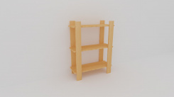 Policový regál ESO malý - jen osobní odběr