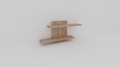 Závěsná polička VIKI - jen osobní odběr