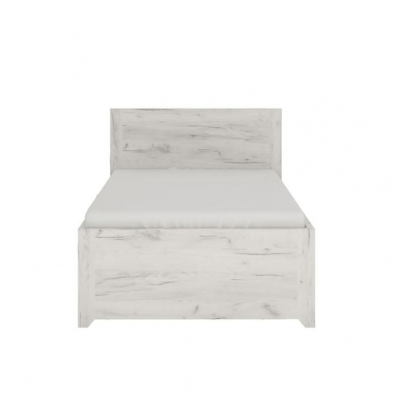 Postel typ 90, bílá craft, 90x200, ANGEL