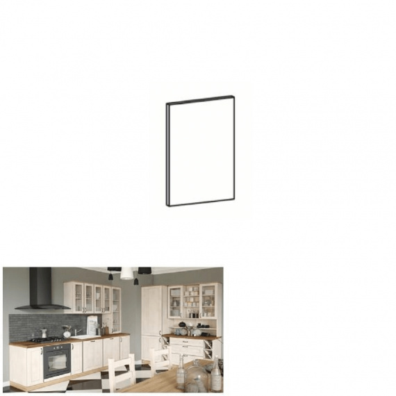 Dvířka na myčku, 44, 6x57, sosna skandinávská, ROYAL,