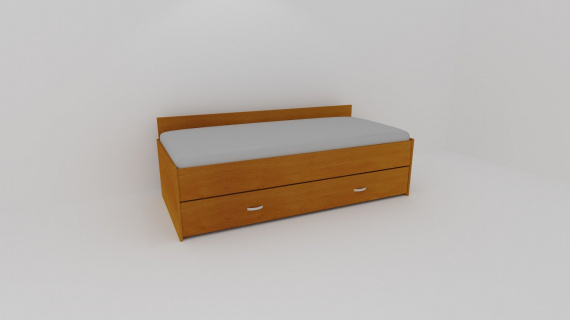 Zvýšené lůžko DUO s úložným prostorem /vč.roštu/ - z letáku 2019 - jen osobní odběr