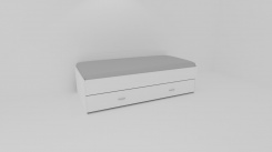 Zvýšené lůžko DUO s úložným prostorem /vč.roštu/ - z letáku 2019 - jen osobní odběr