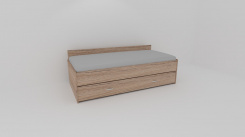 Zvýšené lůžko DUO s úložným prostorem /vč.roštu/ - z letáku 2019 - jen osobní odběr