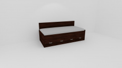 Lůžko NEMO,zadní 1zvýš.čelo - z letáku 2019 /vč. laťkového roštu - jen osobní odběr