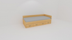 Lůžko PLUTO s úl.prostorem - UNIVERZÁLNÍ L/P 2019 /vč. laťkového roštu - jen osobní odběr