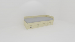 Lůžko PLUTO s úl.prostorem - UNIVERZÁLNÍ L/P 2019 /vč. laťkového roštu - jen osobní odběr