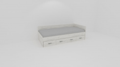 Lůžko PLUTO s úl.prostorem - UNIVERZÁLNÍ L/P 2019 /vč. laťkového roštu - jen osobní odběr