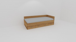 Lůžko PLUTO s úl.prostorem - UNIVERZÁLNÍ L/P 2019 /vč. laťkového roštu - jen osobní odběr