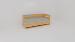 Zvýšené lůžko s úložným prostorem LOTA- UNIVERZÁLNÍ L/P - jen osobní odběr