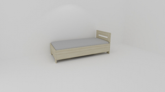 Zvýšené lůžko s úložným prostorem LOTA - jen osobní odběr