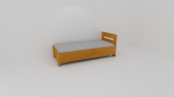 Zvýšené lůžko s úložným prostorem LOTA - jen osobní odběr