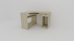 PC stolek rohový LUKY, pravý - jen osobní odběr