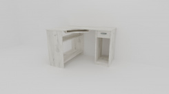 PC stolek rohový LUKY, pravý - jen osobní odběr