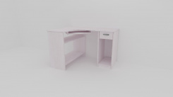 PC stolek rohový LUKY, pravý - jen osobní odběr