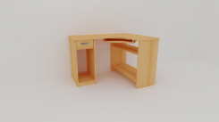 PC stolek rohový LUKY, levý - jen osobní odběr