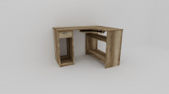 PC stolek rohový LUKY, levý - jen osobní odběr