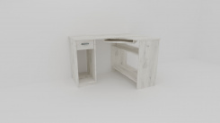 PC stolek rohový LUKY, levý - jen osobní odběr