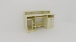 Pc a psací stůl WEST, pravý - jen osobní odběr