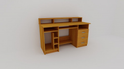 Pc a psací stůl WEST, pravý - jen osobní odběr