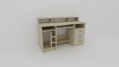 Pc a psací stůl WEST, pravý - jen osobní odběr