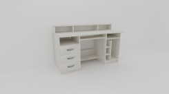 Pc a psací stůl WEST, levý - jen osobní odběr