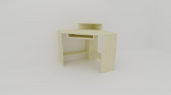 PC stolek rohový ROLO - jen osobní odběr