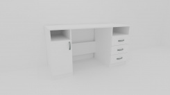 Psací stůl GAMA - UNIVERZÁLNÍ - jen osobní odběr