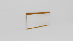 Předsíň.st.TRIANGL - č. 4 - zrcadlo - š.110 v.65 hl.2 - jen osobní odběr