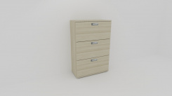 Předsíň.st.TRIANGL - č. 5 - botník - š.80 v.120 hl.35 - jen osobní odběr