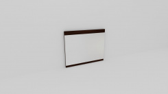 Předsíň.st.TRIANGL - č. 7 - zrcadlo - š.80 v.65 hl.2 - jen osobní odběr