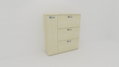 Předsíň.st.TRIANGL - č. 2 - botník - š.110 v.120 hl.35 - jen osobní odběr