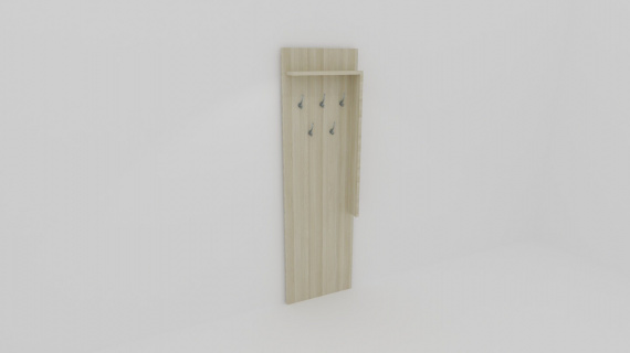 Předsíň.st.TRIANGL - č. 3 - 5věšák s poličkou - jen osobní odběr