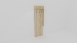 Předsíň.st.TRIANGL - č. 3 - 5věšák s poličkou - jen osobní odběr