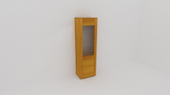 OS ADEL - č. 1 - úzká prosklená š.59 v.200 hl.42,5 - jen osobní odběr