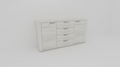 OS ADEL - č. 8 - komoda komb.dveře+zásuvky š.160 v.83 hl.42,5 - jen osobní odběr