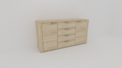 OS ADEL - č. 8 - komoda komb.dveře+zásuvky š.160 v.83 hl.42,5 - jen osobní odběr