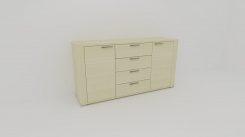 OS ADEL - č. 8 - komoda komb.dveře+zásuvky š.160 v.83 hl.42,5 - jen osobní odběr