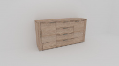 OS ADEL - č. 8 - komoda komb.dveře+zásuvky š.160 v.83 hl.42,5 - jen osobní odběr