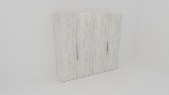 Skříň GRANDE 240cm - úchytkové otevírání - jen osobní odběr