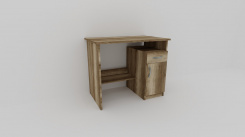 Psací stůl DELTA, pravý - jen osobní odběr