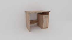 Psací stůl DELTA, pravý - jen osobní odběr