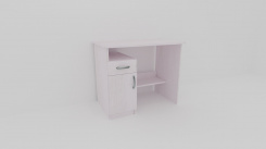 Psací stůl DELTA, levý - jen osobní odběr