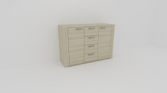 OS ADEL - č. 11 - komoda komb.dveře+zásuvky š.120 v.83 hl.42,5 - jen osobní odběr