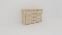 OS ADEL - č. 11 - komoda komb.dveře+zásuvky š.120 v.83 hl.42,5 - jen osobní odběr