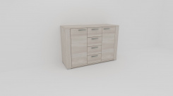 OS ADEL - č. 11 - komoda komb.dveře+zásuvky š.120 v.83 hl.42,5 - jen osobní odběr