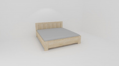 Dvoulůžko AURA s lamelovými rošty v.čela 110cm - 200 x 180 cm - jen osobní odběr